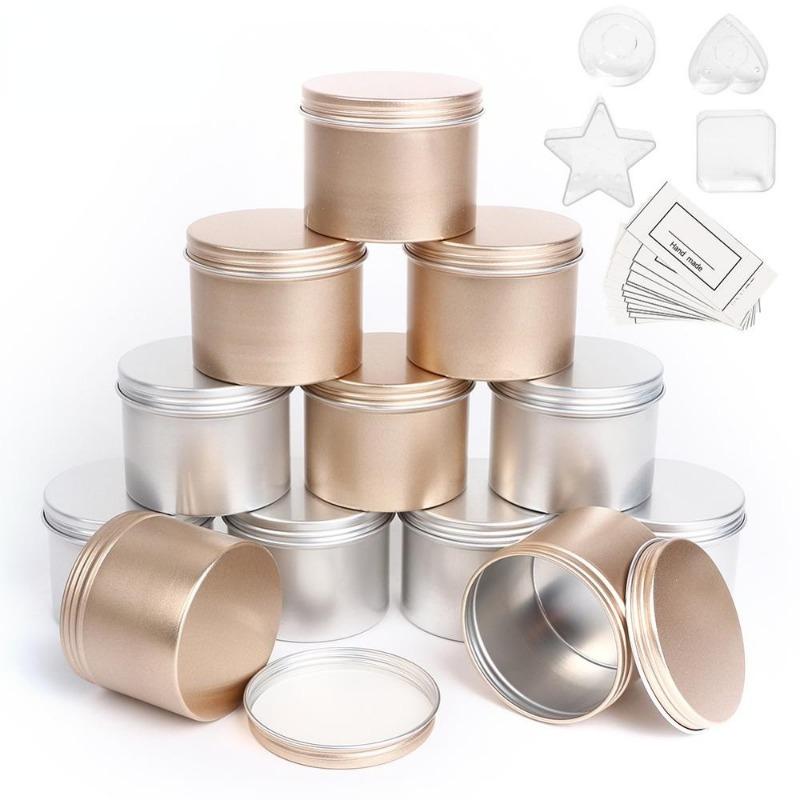 Luxury Skincare Jars - 5Pcs Luxury Candle Jars with Lid