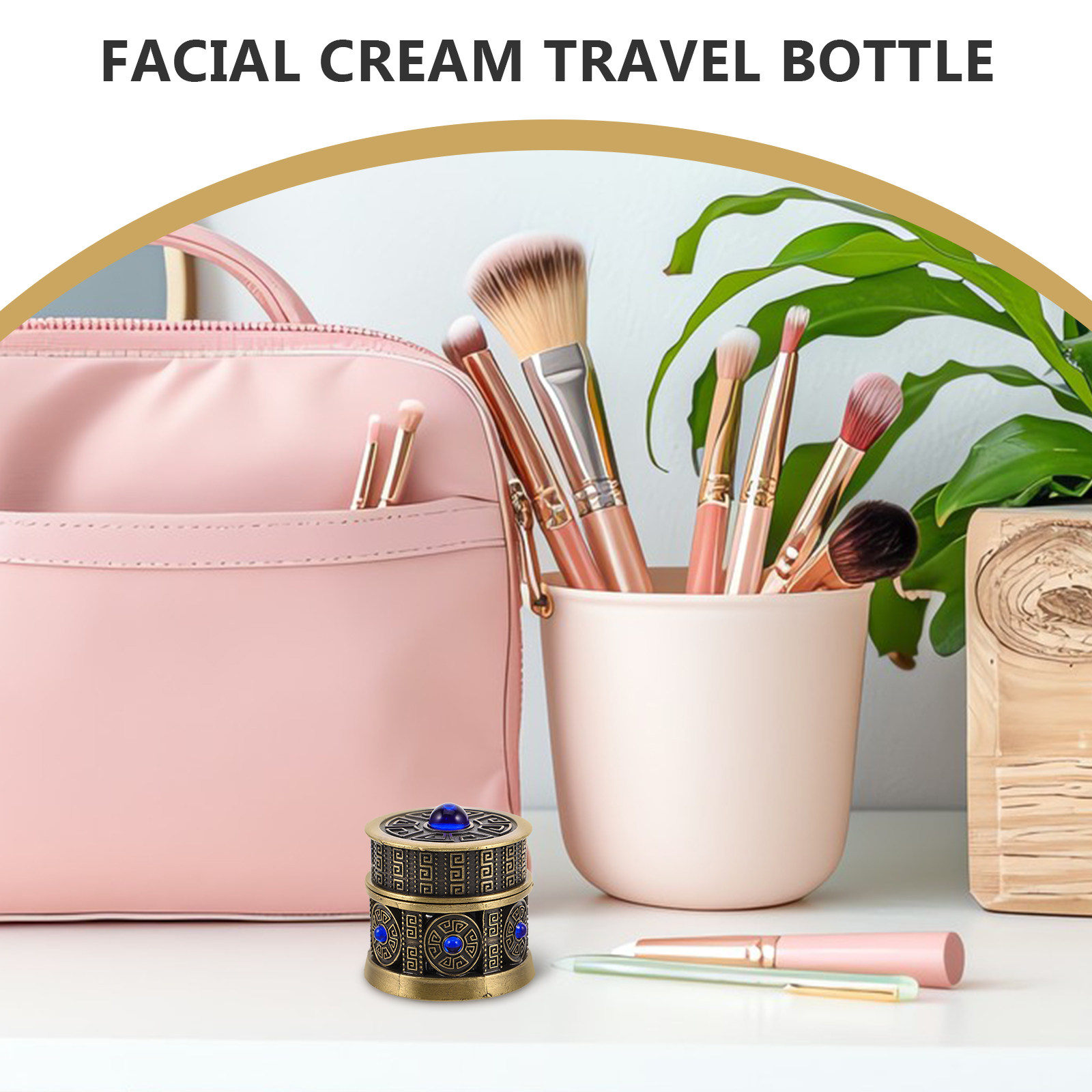 Sturdy Refillable Cream Jar Me - Luxury Skincare Jars 评论和价格