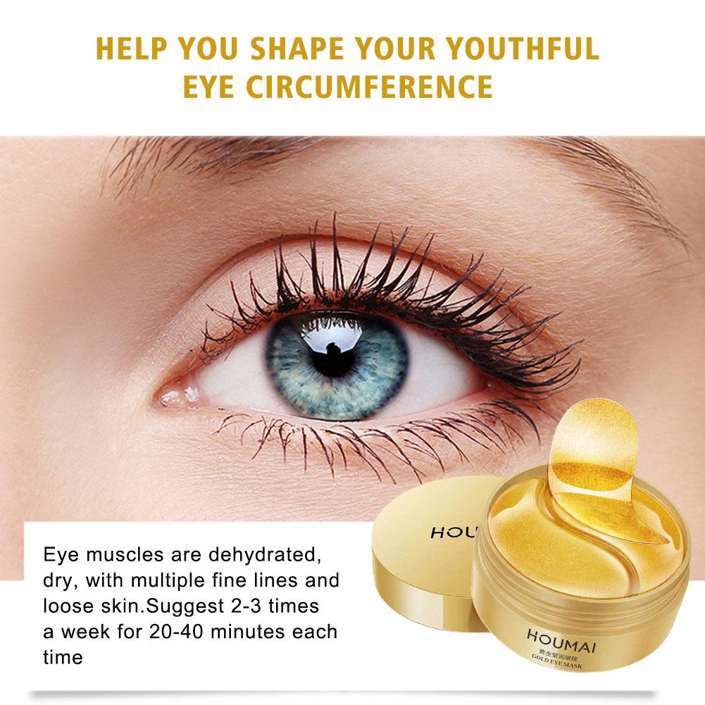 24K Gold Eye Mask 80g Hydratin - Luxury Skincare Mask 评论和价格