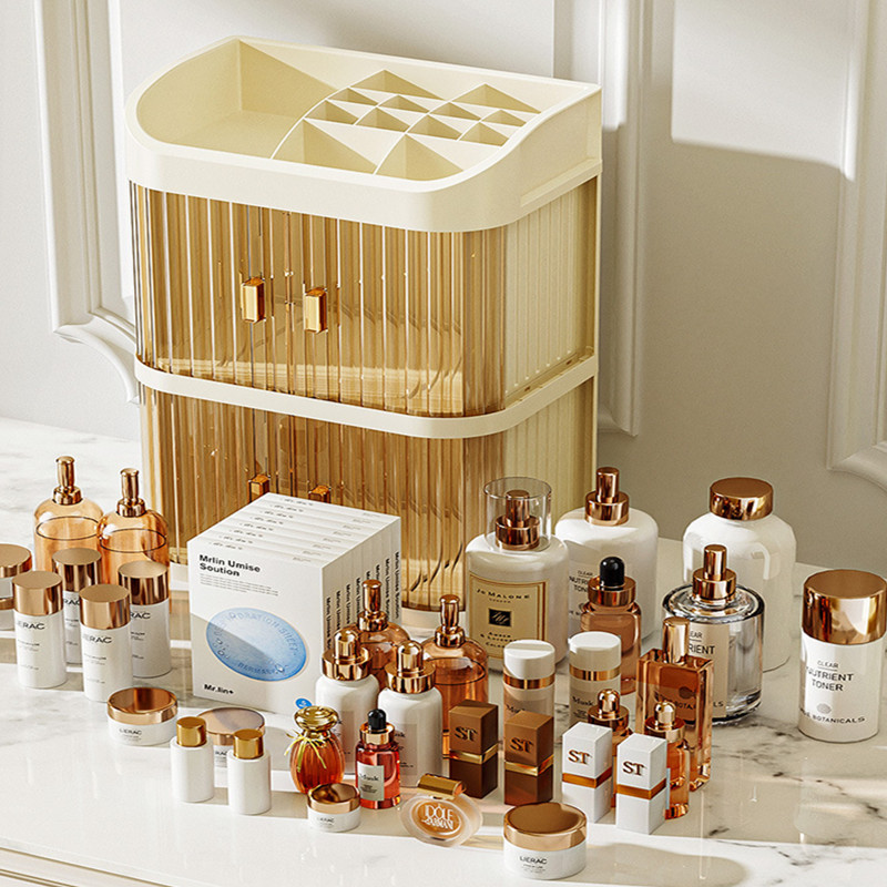 Cosmetics Storage Box Desktop  - Luxury Skincare Mask 评论和价格