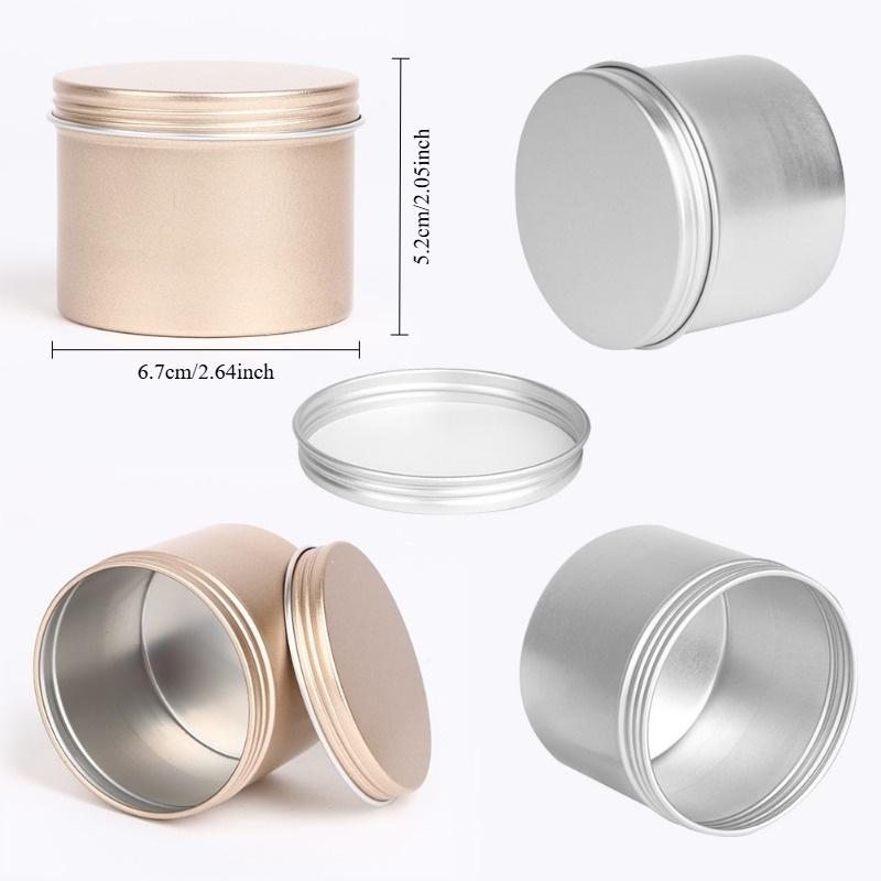 5Pcs Luxury Candle Jars with L - Luxury Skincare Jars 评论和价格