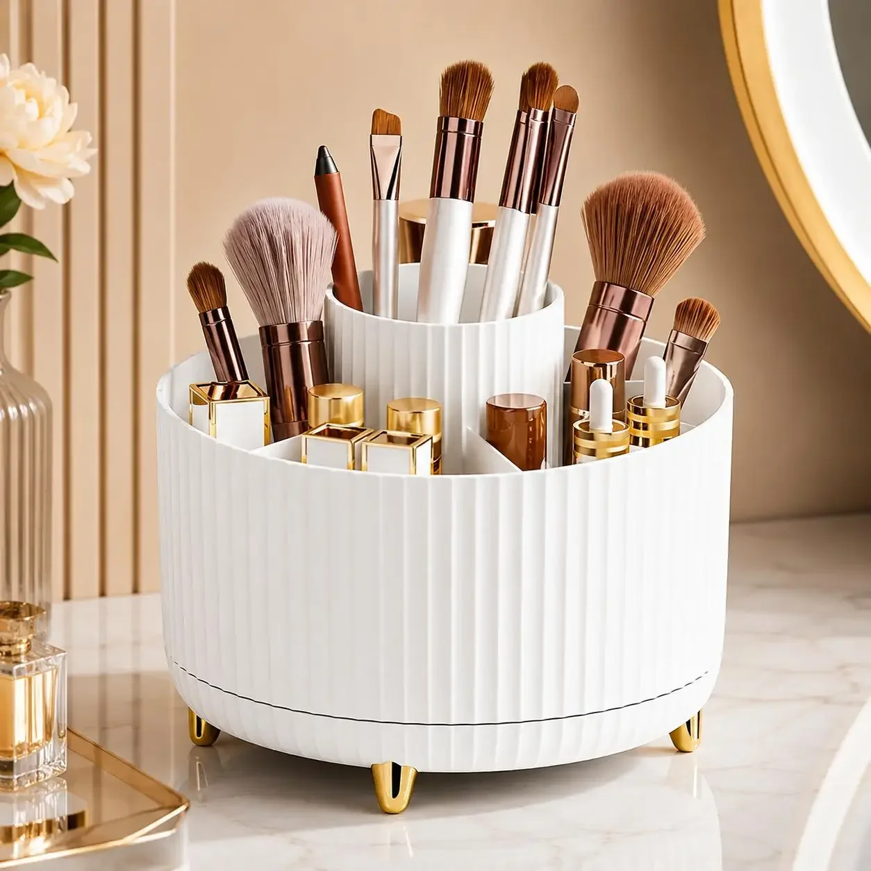 360 Rotating Makeup Organizer  - Luxury Skincare Makeup 评论和价格