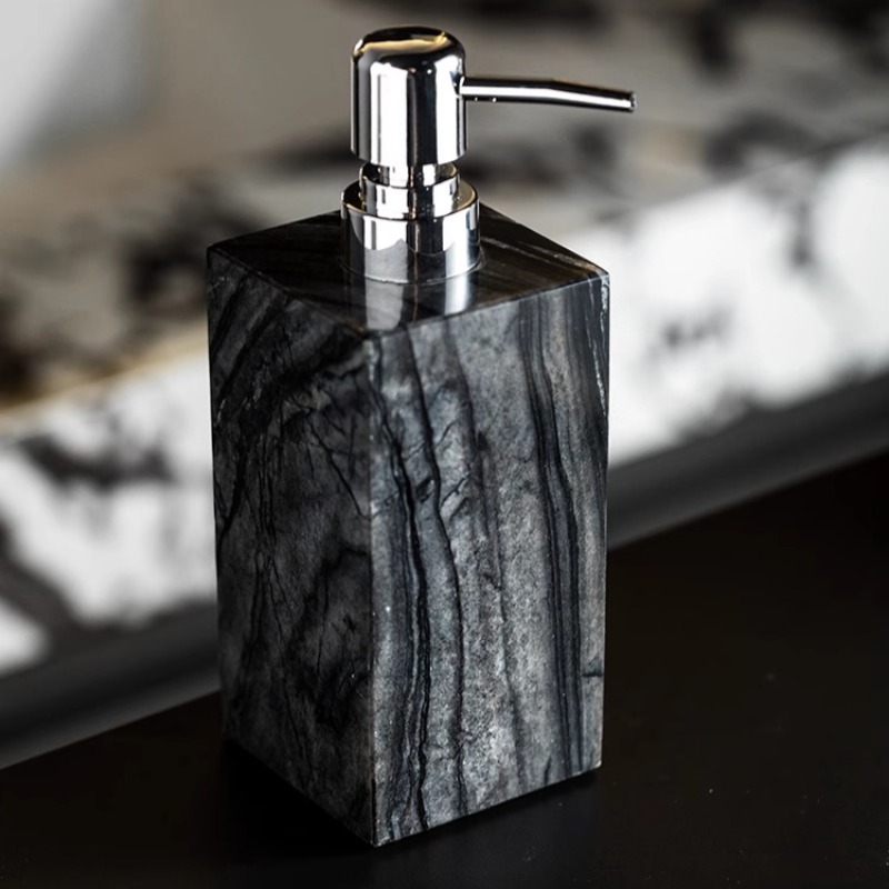 Natural Marble Soap Dispenser  - Luxury Skincare Jars 评论和价格
